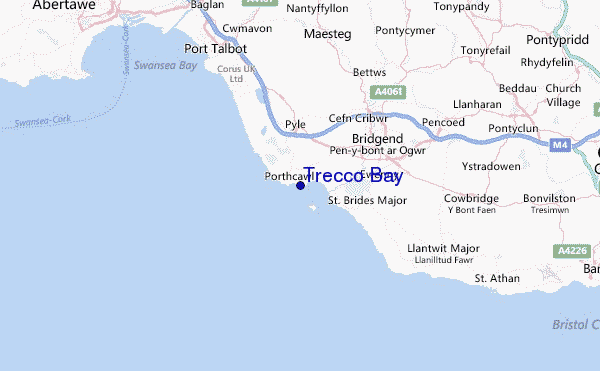 Trecco Bay Location Map