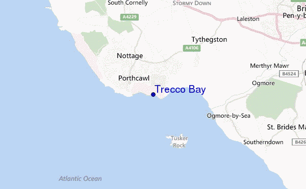 Trecco Bay location map