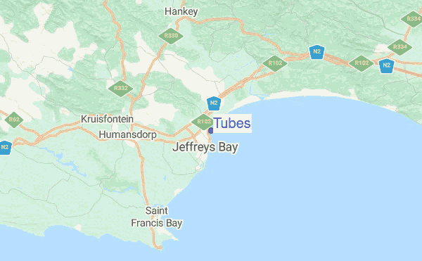 Tubes Location Map