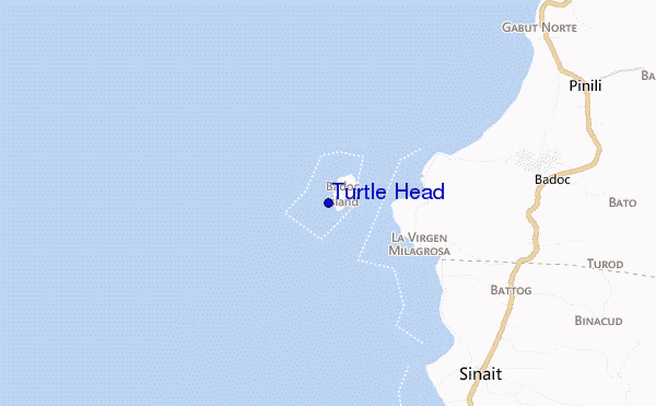Turtle Head location map