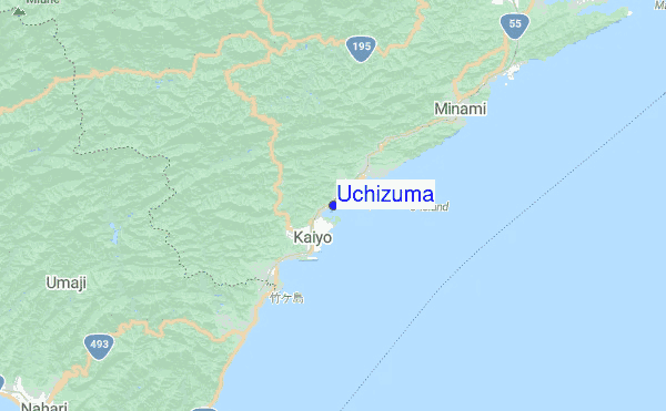 Uchizuma Location Map