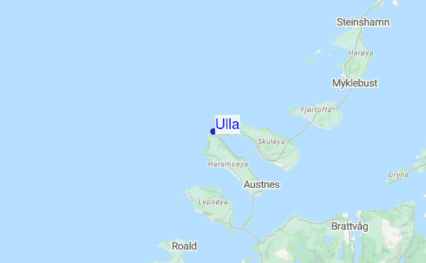Ulla Location Map