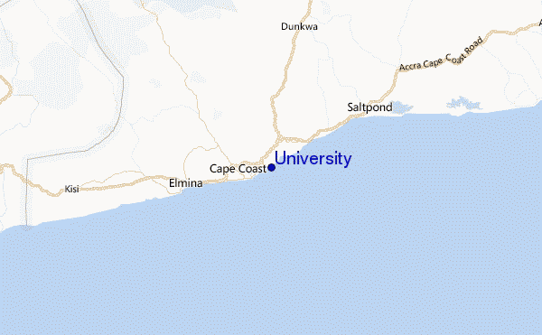 University Location Map
