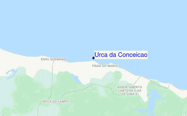 Urca da Conceicao location map