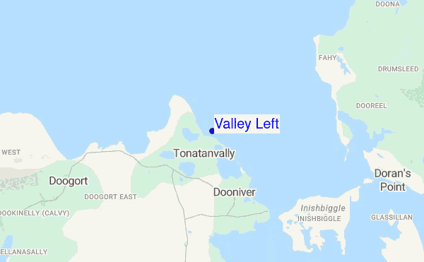 Valley Left location map