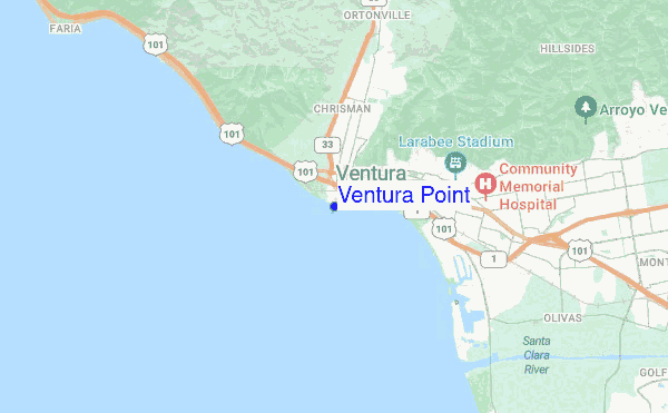 Ventura Point location map