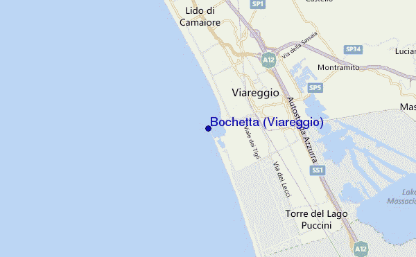 Bochetta (Viareggio) location map