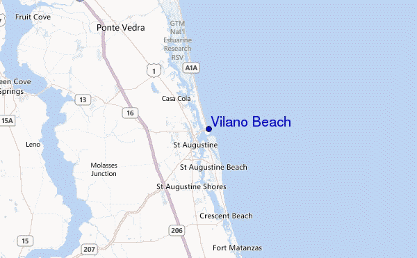 Tide Chart Vilano Beach Fl