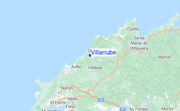 Villarrube Location Map