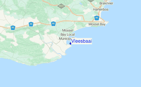 Vleesbaai Location Map