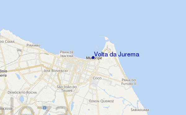 Volta da Jurema location map