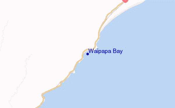 Waipapa Bay location map