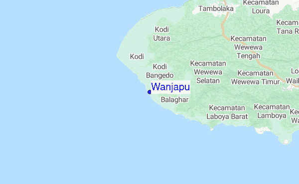 Wanjapu Location Map