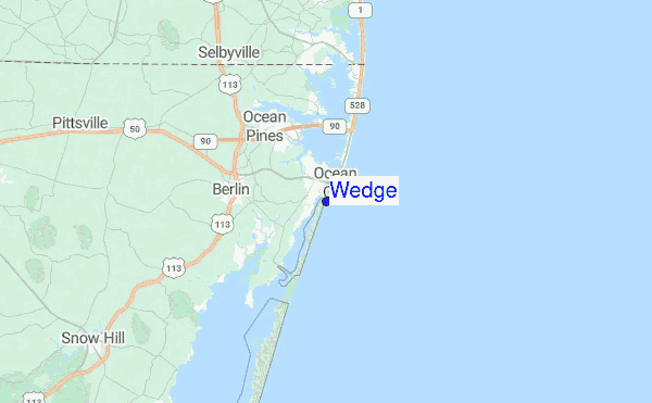 Wedge Location Map