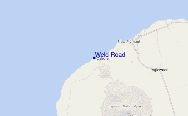 Weld Road Location Map