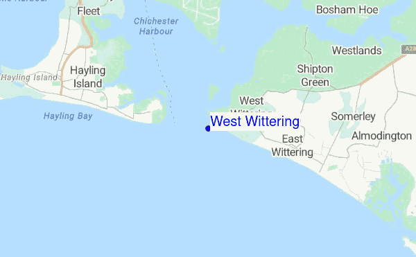 West Wittering location map