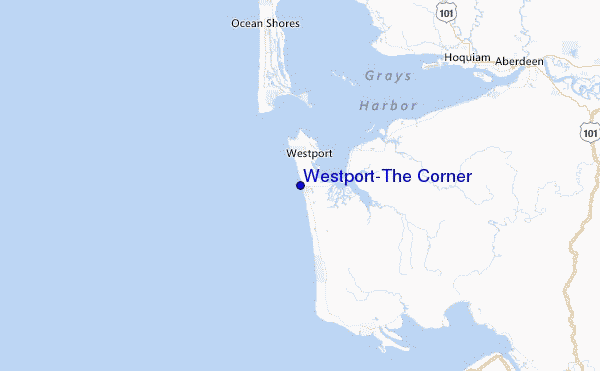 Westport-The Corner Location Map