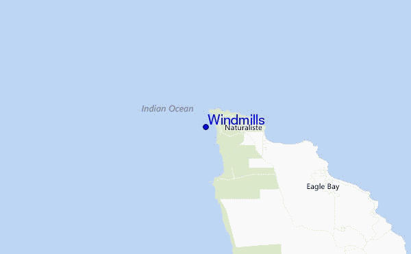 Windmills location map