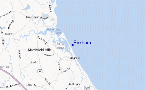 Rexham location map