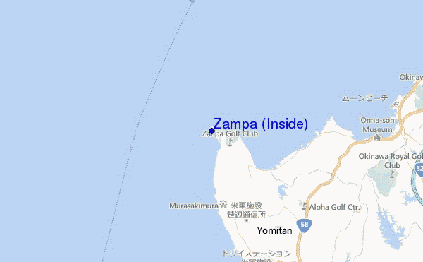 Zampa (Inside) location map