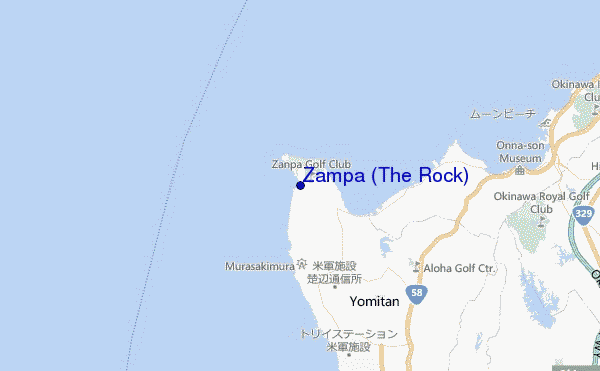 Zampa (The Rock) location map