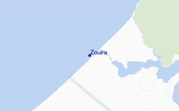 Zouira location map