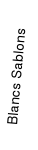 Blancs sablons