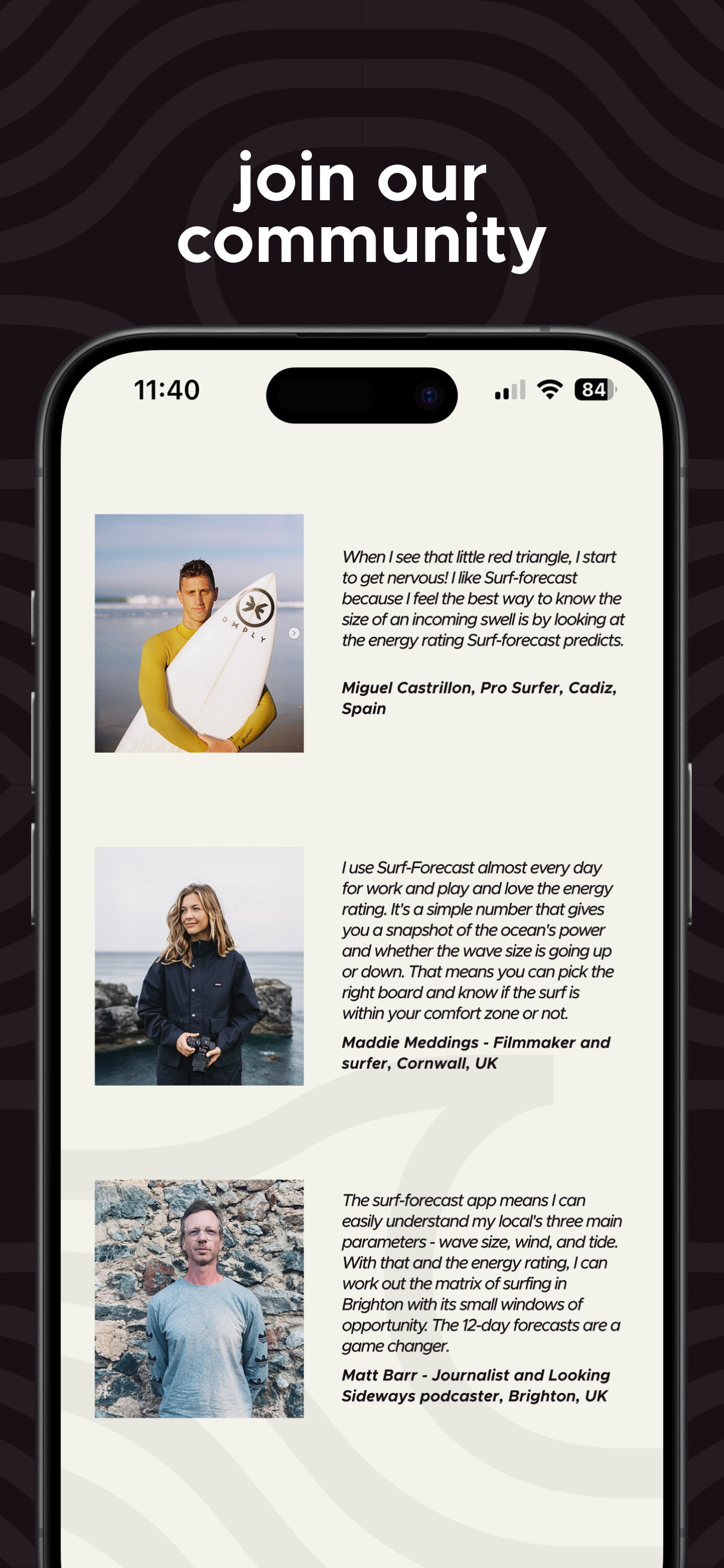 Surf forecast app screenshot 10
