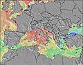 Italy Water Temperature Anomaly
