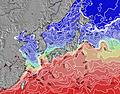 Japan Temperatura del Mar