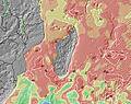 Madagascar Anomalía de Temperatura del Mar