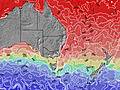 Australia Temperatura del Mar