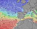 Portugal Zeewatertemperatuur