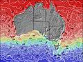 Australia Temperatura del Mar