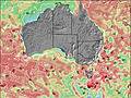 Australia Anomalía de Temperatura del Mar