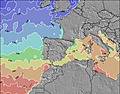 Spain (Europe) Temperatura del Mar