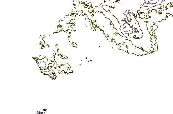 Shoreline around A-Bay (Willyama Bay)