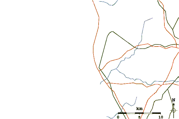 Roads and rivers around A Ver o Mar
