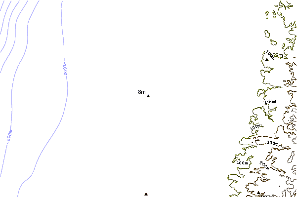 Shoreline around Argaman's Beach