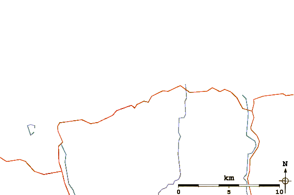 Roads and rivers around Armadale Bay