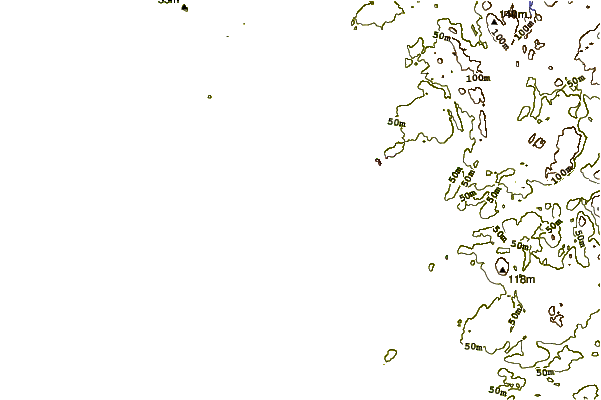 Shoreline around Asa
