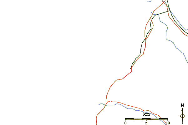 Roads and rivers around Asilomar