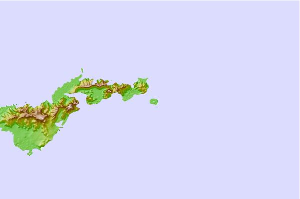 Surf spots located close to Aunu'u Island