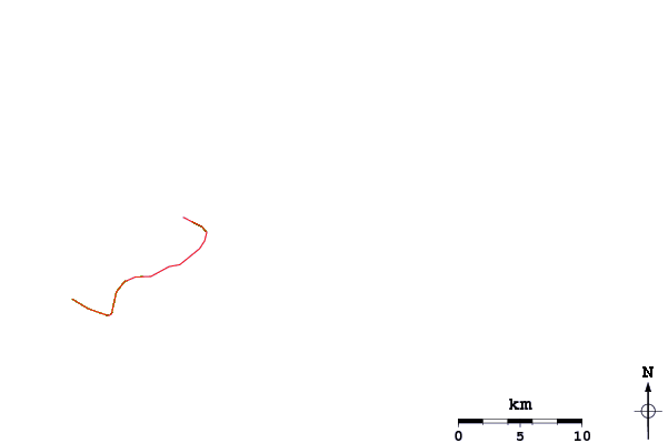 Roads and rivers around Aunu'u Island