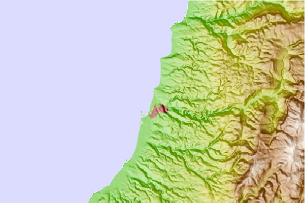 Surf spots located close to Awuali Rivermouth
