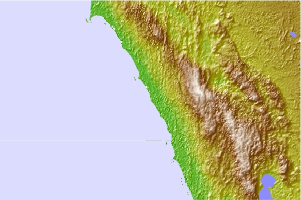 Surf spots located close to Back Beach