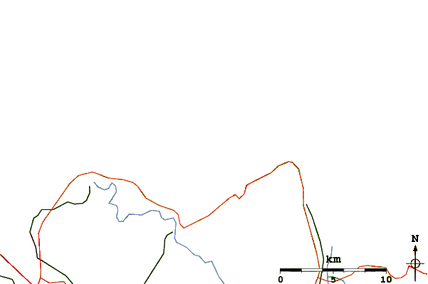 Roads and rivers around Bakio