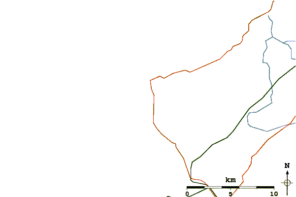 Roads and rivers around Ballyheigue