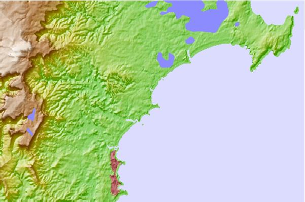 Surf spots located close to Bendalong Beach