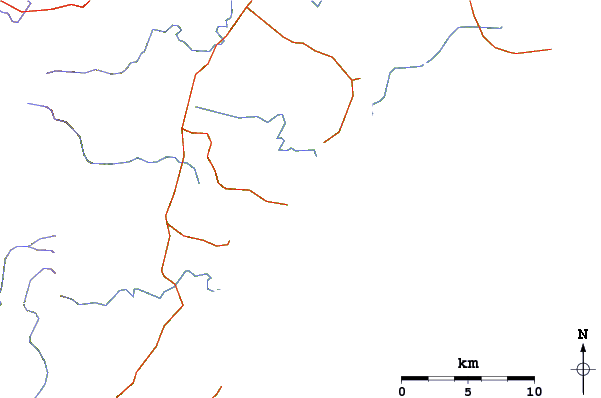 Roads and rivers around Bendalong Beach